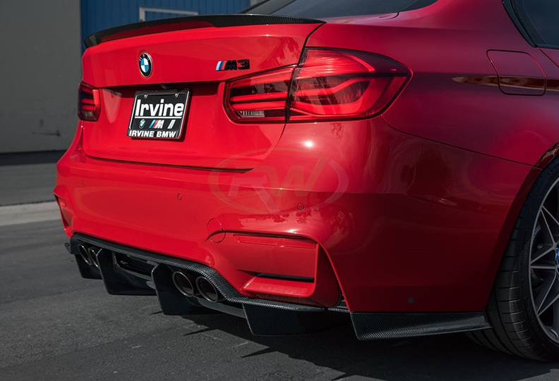 F8X M3 M4 PSM Style Carbon Fiber Diffuser