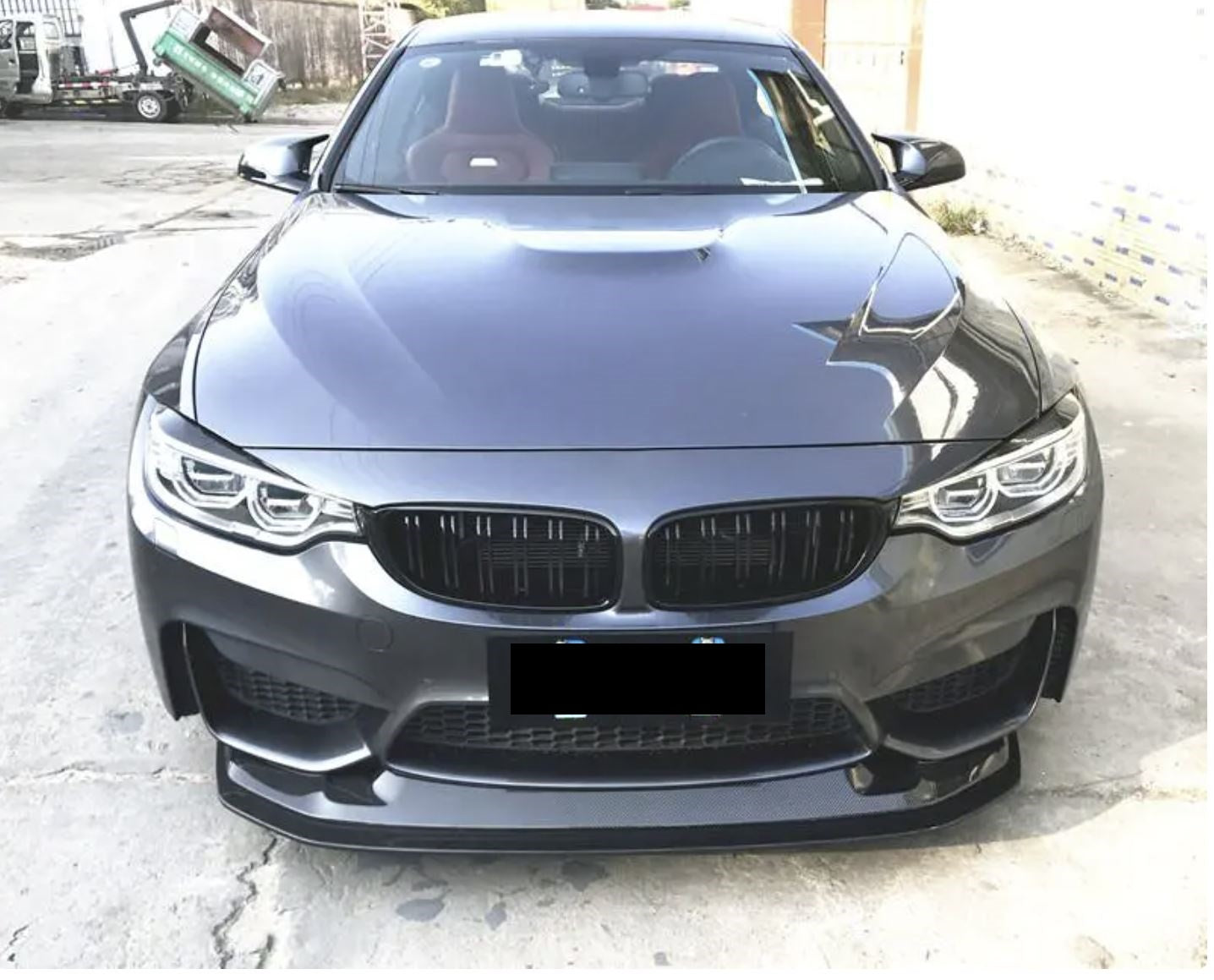 F8X M3 M4 GTS Style Carbon Fiber Lip - 0