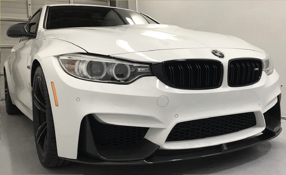 F8X M3 M4 Carbon Fiber Lip with splitter