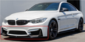F8X M Performance Style Front Lip and Splitter