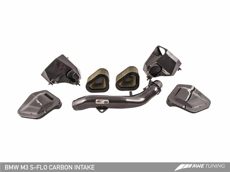 AWE S-FLO Carbon Fiber Intake F8X M3 M4 S55