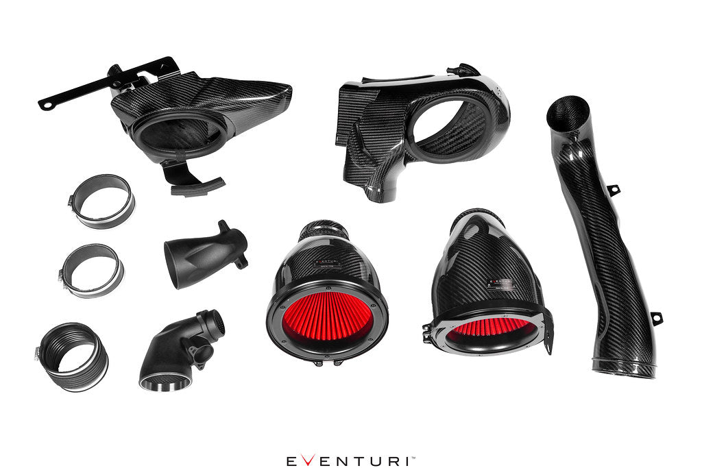 Eventuri BMW G8X M3/M4 Black Gloss Carbon Fiber Intake V2