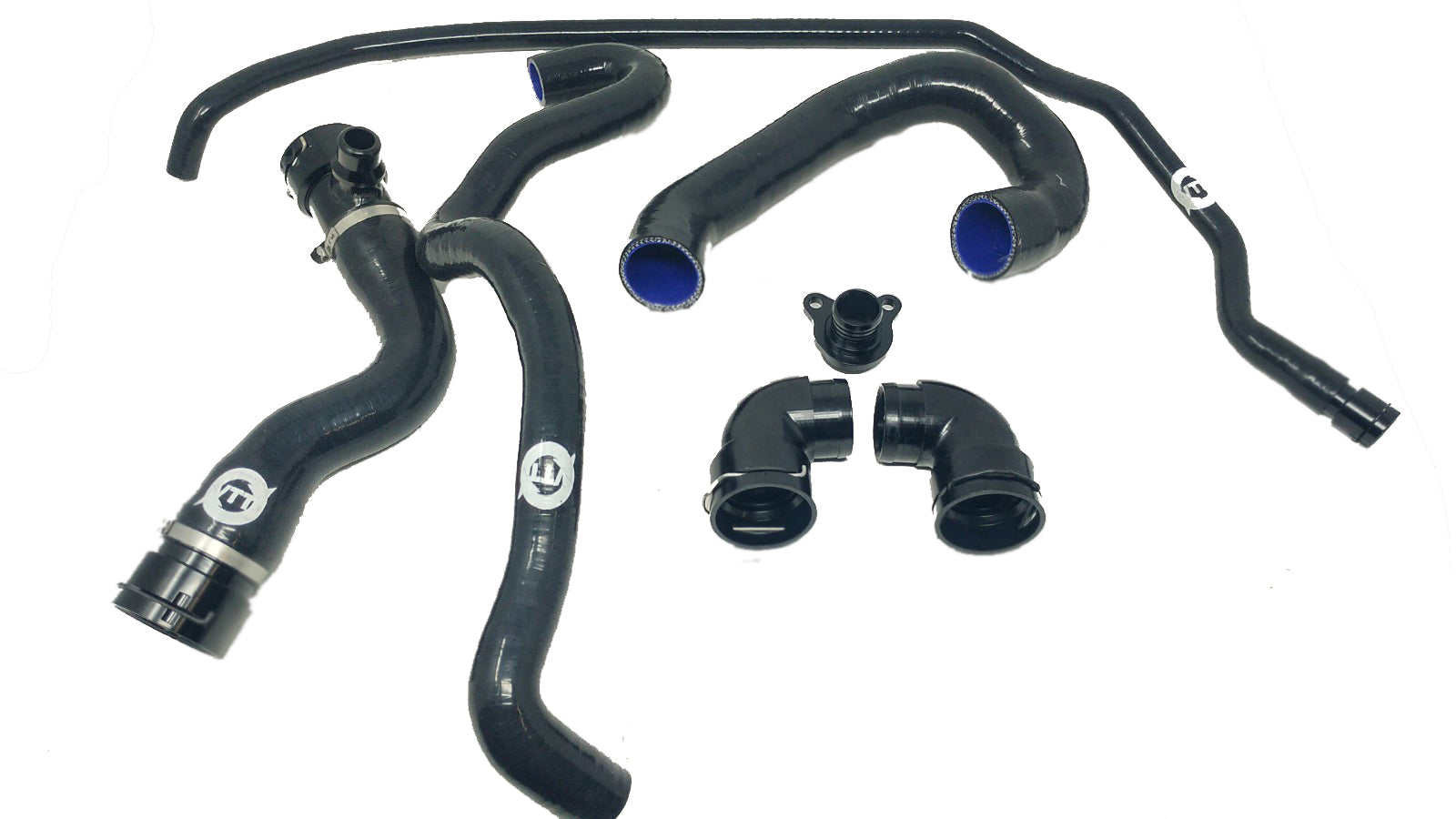 VTT Billet / Silicone N54 coolant hose kit