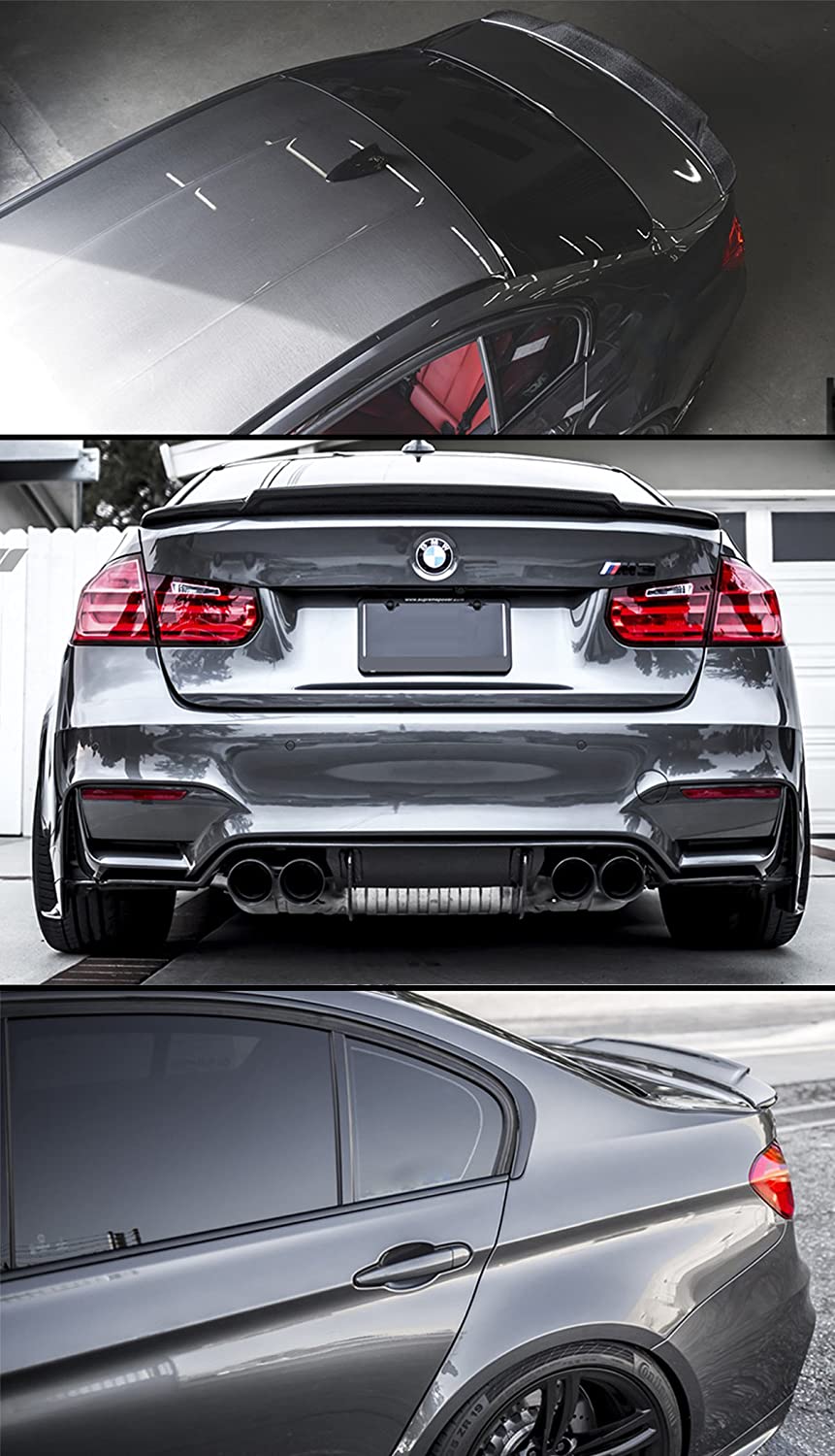 F30 F80 Carbon Fiber V3 Trunk Spoiler