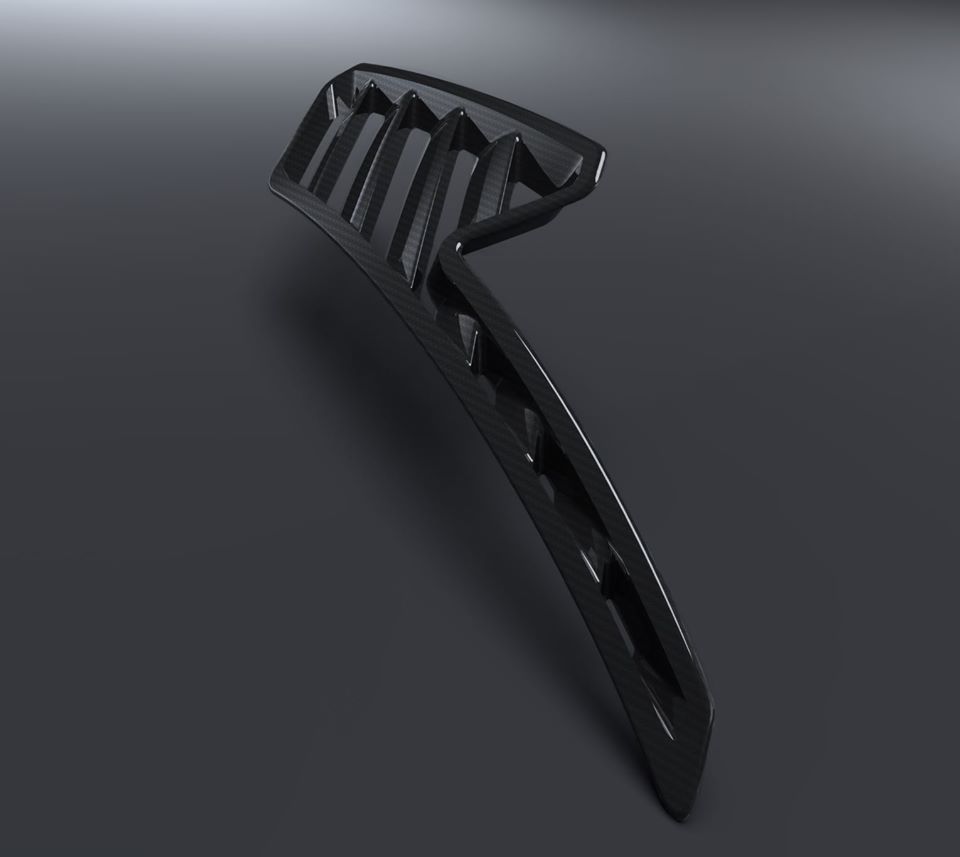 E90 E92 E93 M3 Carbon Fiber Fender Vents