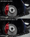 Goldenwrench A90 Supra BLACKLINE Brake Caliper Decal-3