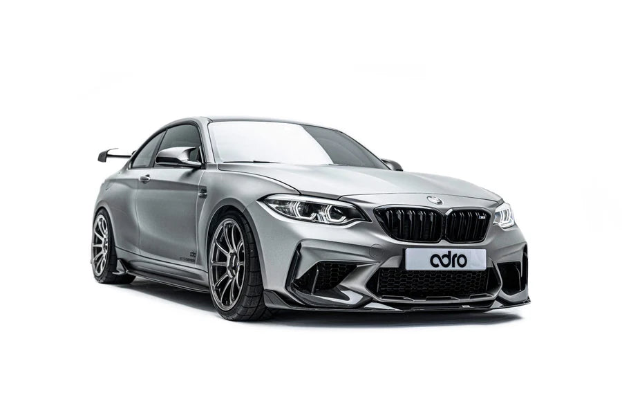 ADRO BMW F87 M2 Carbon Fiber Front Lip + Air Duct