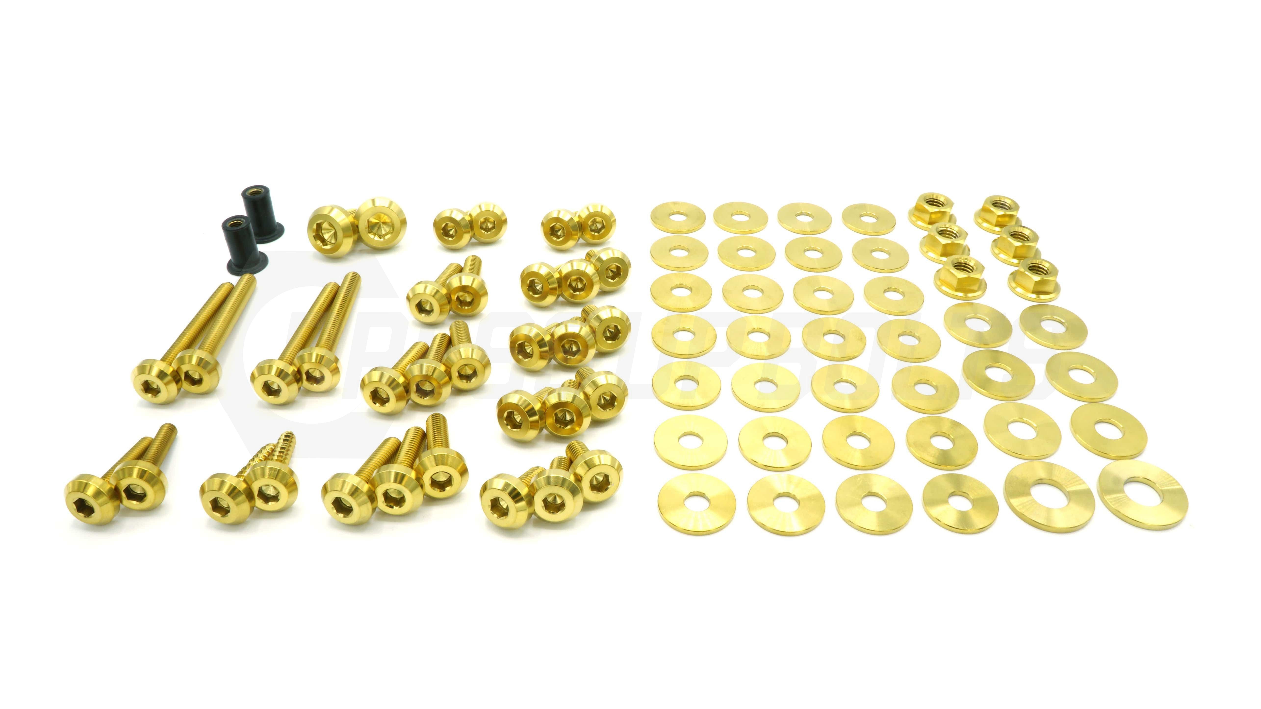 Dress Up Bolts E9X Titanium Hardware Engine Bay Kit