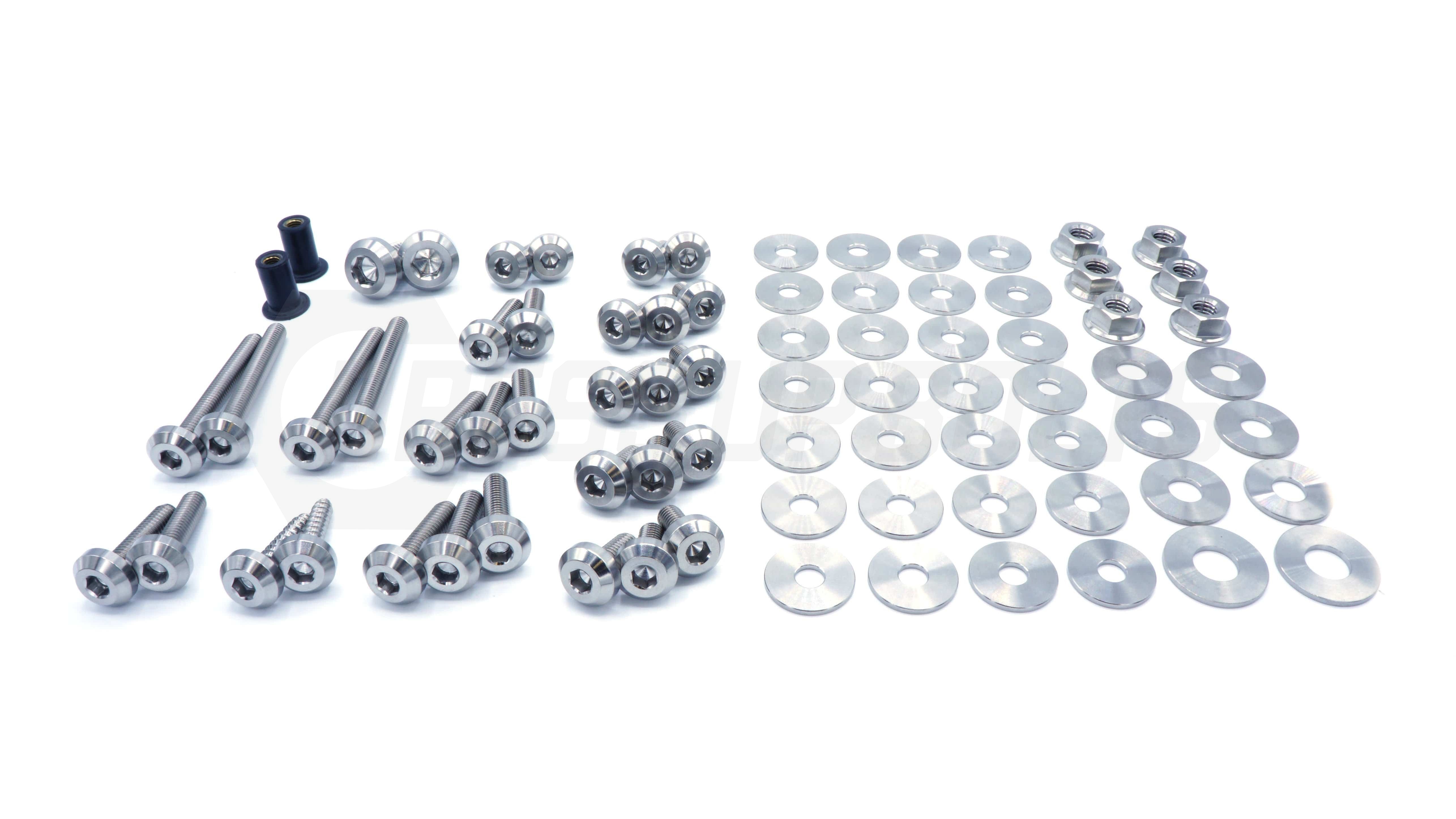 Dress Up Bolts E9X Titanium Hardware Engine Bay Kit