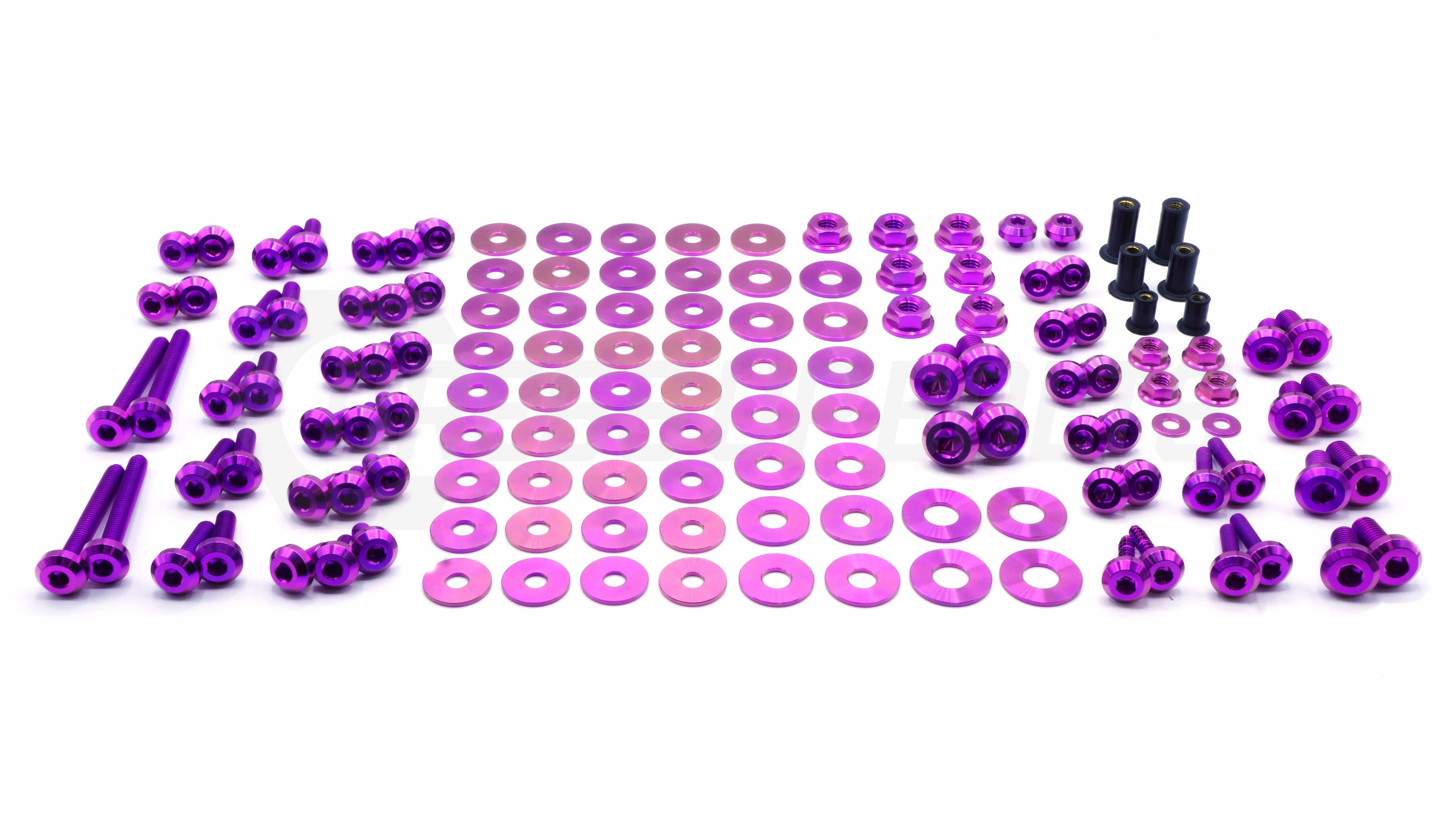 Dress Up Bolts E9X Titanium Hardware Engine Bay Kit