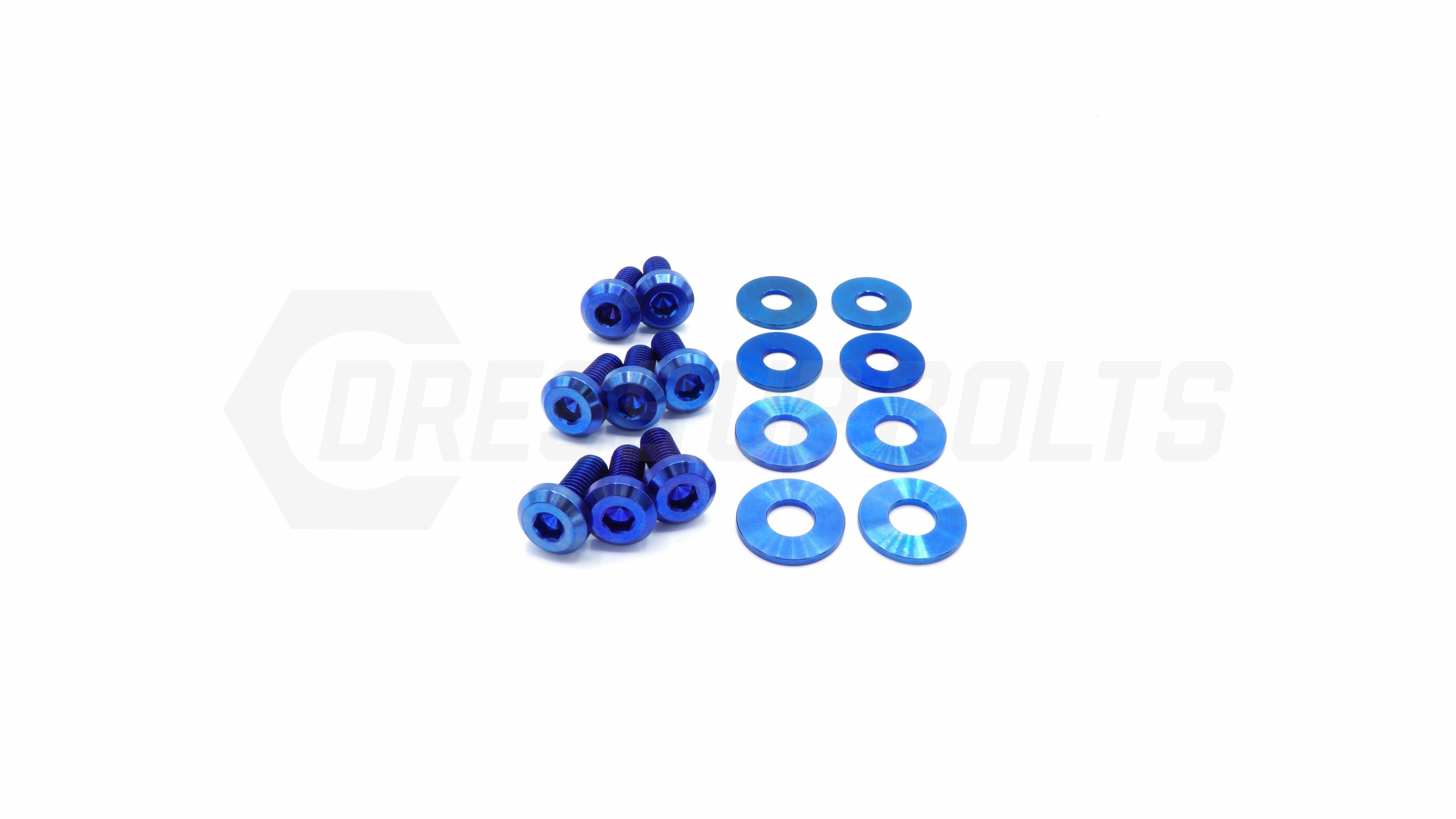 Dress Up Bolts E9X Titanium Hardware Trunk Kit