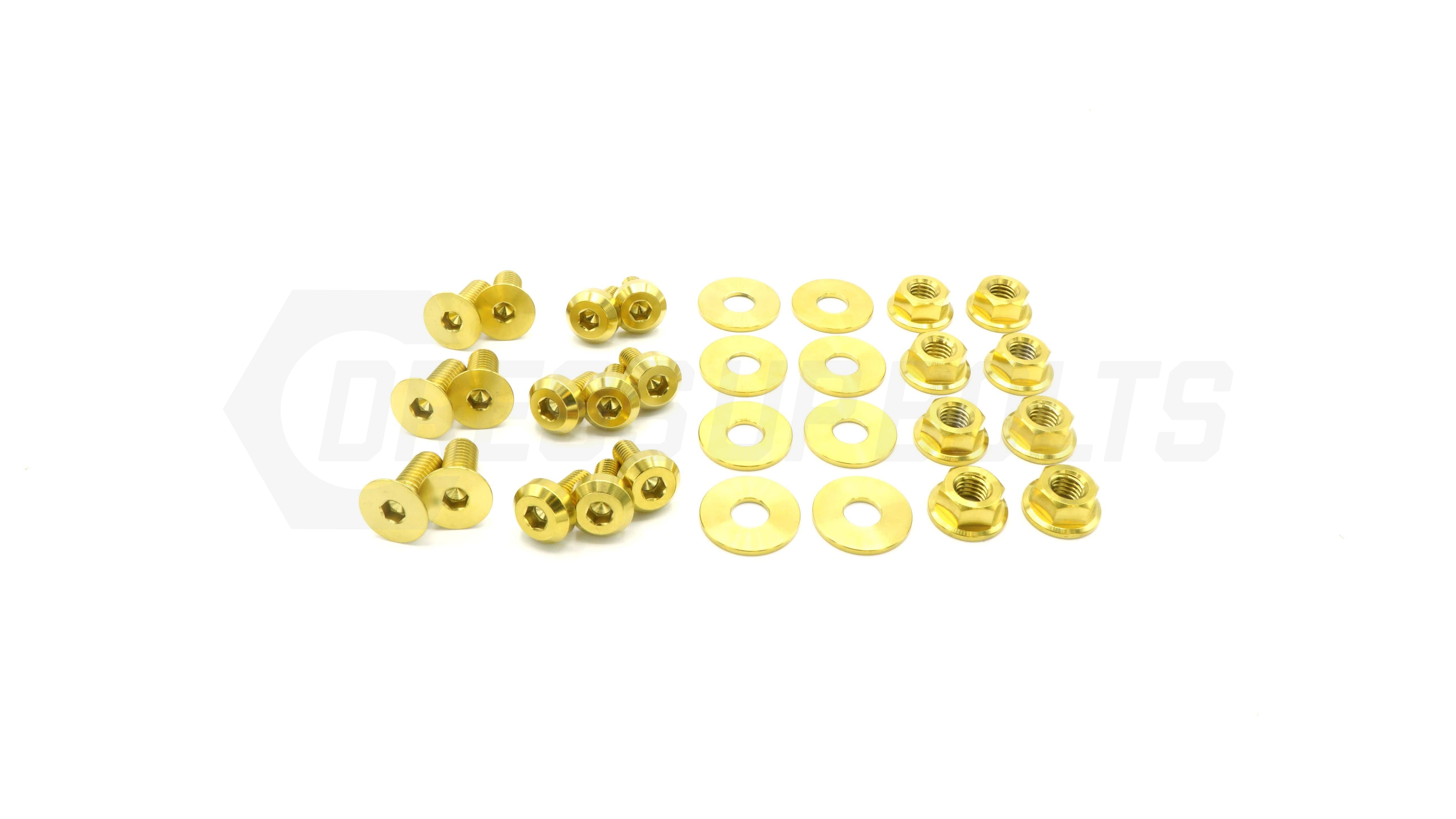 Buy gold Dress Up Bolts E92 Titanium Hardware Door Kit