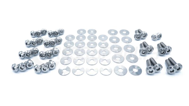 Dress Up Bolts Stage 1 F3X 335i Titanium Engine Bay Kit