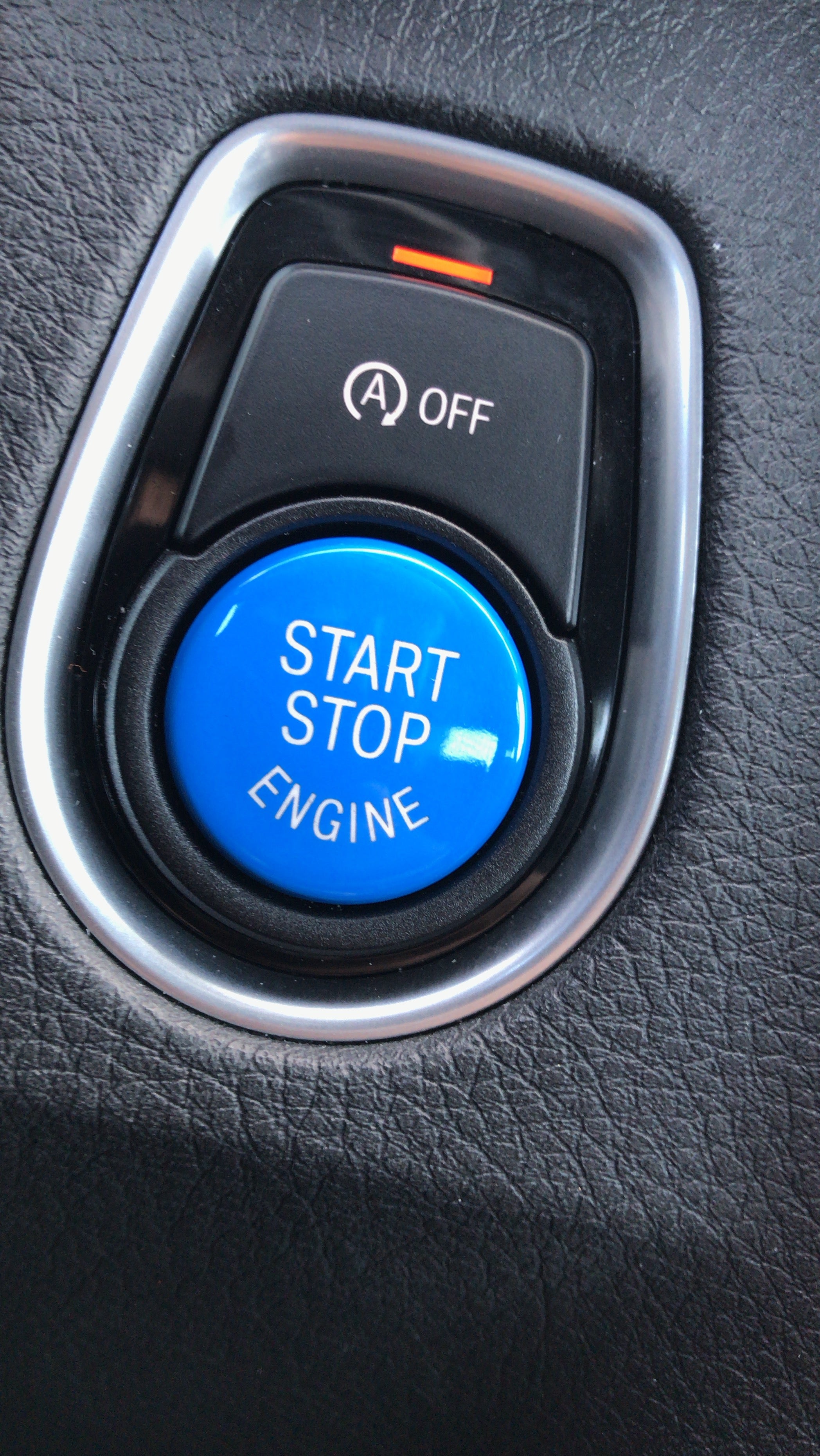 F1 Style Push Start Button