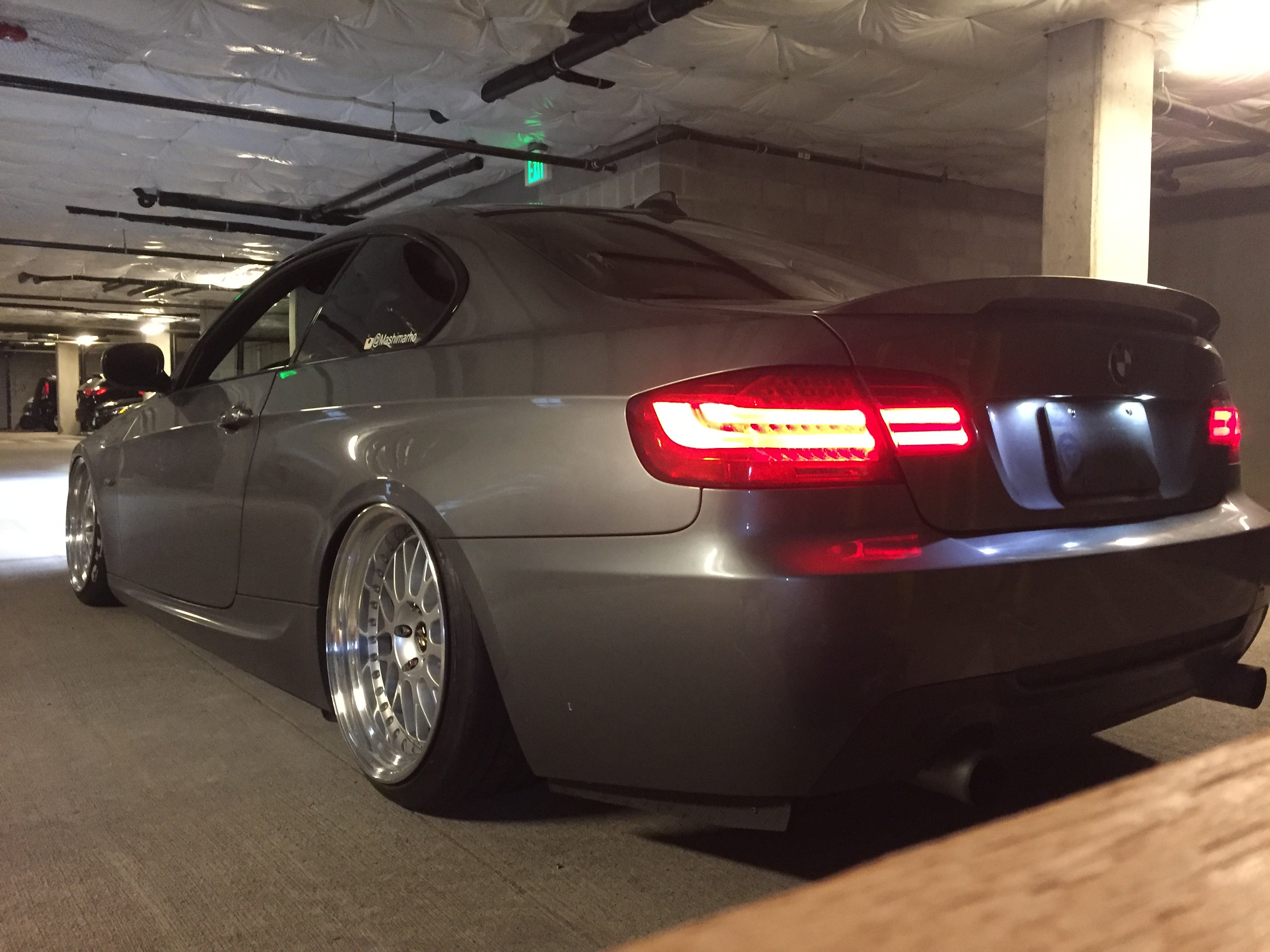 E9X M-tech rear bumper