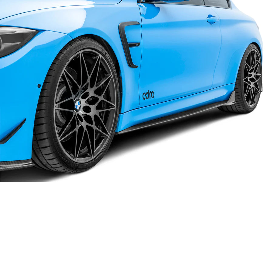 ADRO BMW M4 F82 Carbon Fiber Side Skirt - 0