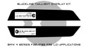 Goldenwrench F32/F82 PRE LCI BLACKLINE Taillight Overlay Kit