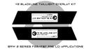 Goldenwrench F22/F87 PRE LCI BLACKLINE Taillight Overlay Kit-4