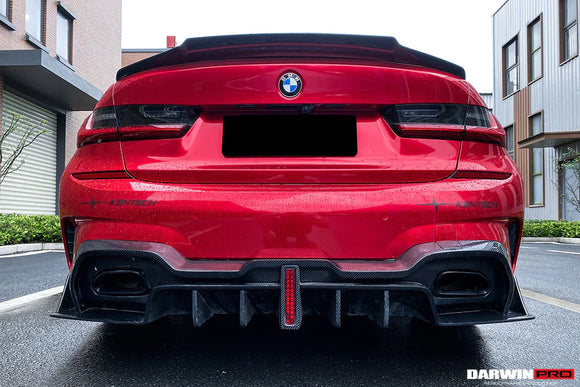 Darwin Pro 2019-2023 BMW 3 Series G20/G28 BKSS Style Carbon Fiber Rear Diffuser [Made To Order]