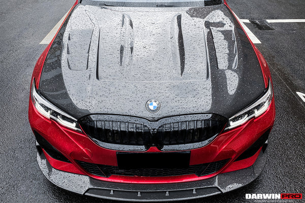 Darwin Pro 2019-2023 BMW 3 Series G20/G28 BKSS Style Carbon Fiber Front Lip [Made To Order]