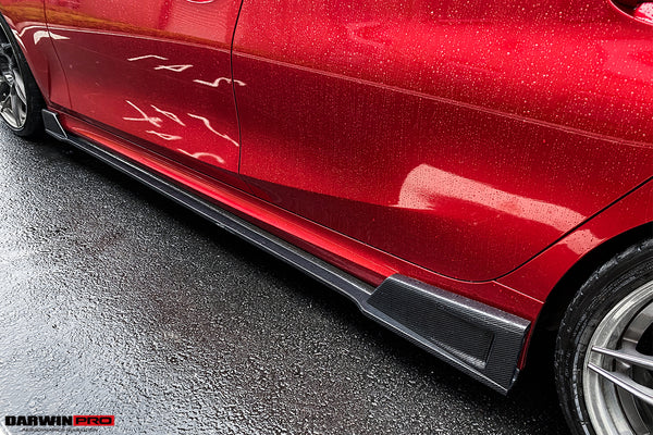 Darwin Pro 2019-2023 BMW 3 Series G20 BKSS Style Carbon Fiber Side Skirts Under Board [Made To Order]