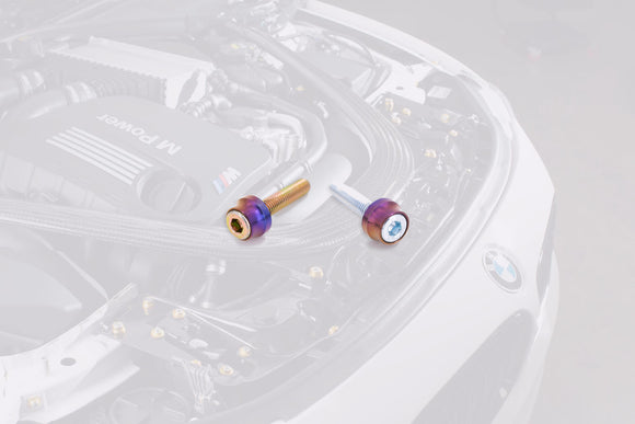 DownStar F8X S55 Hybrid Titanium Dress-Up Hardware Kit