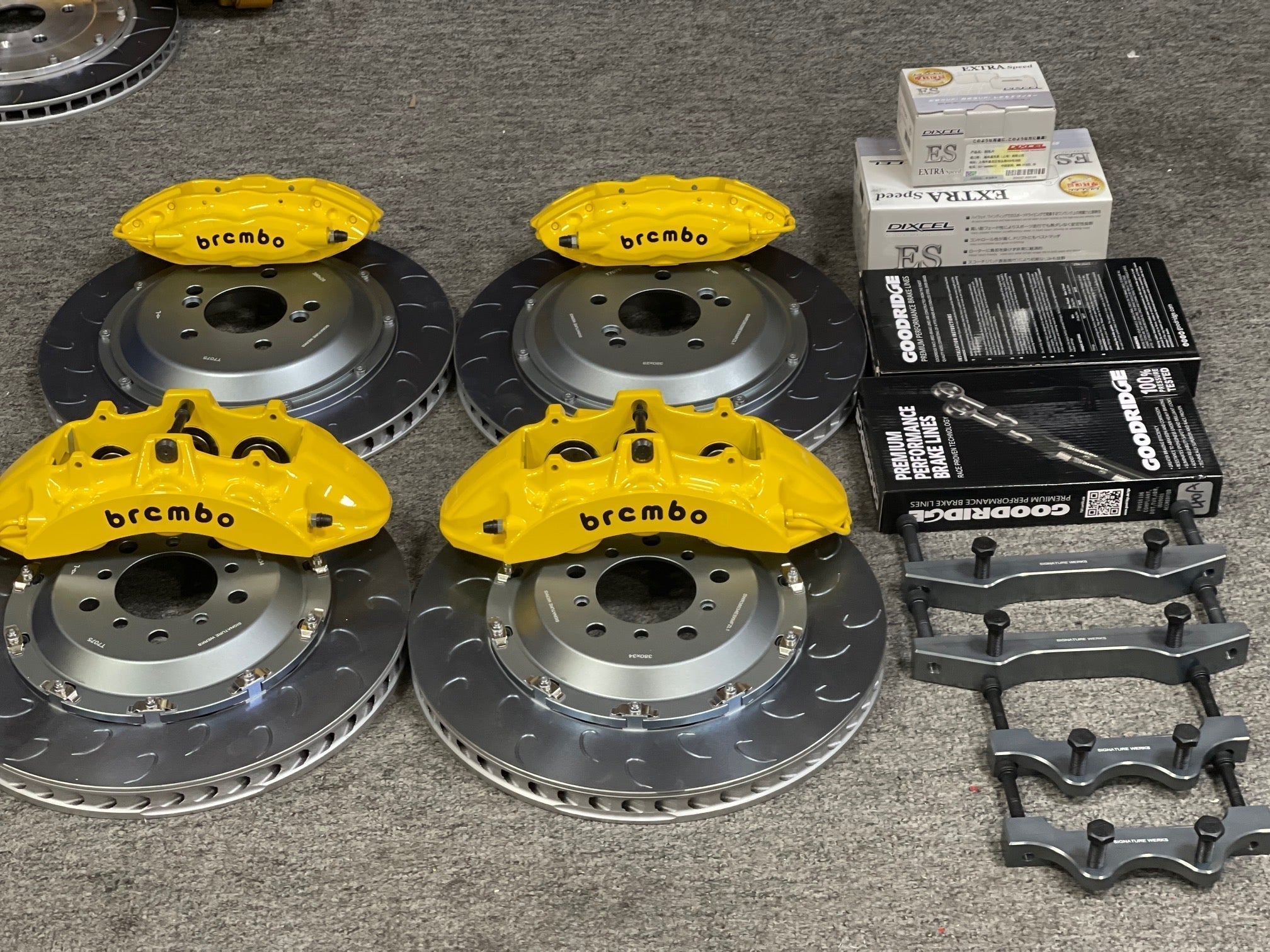 Signature Werks ZL1 BREMBO Big Brake Kit E9X 3 Series