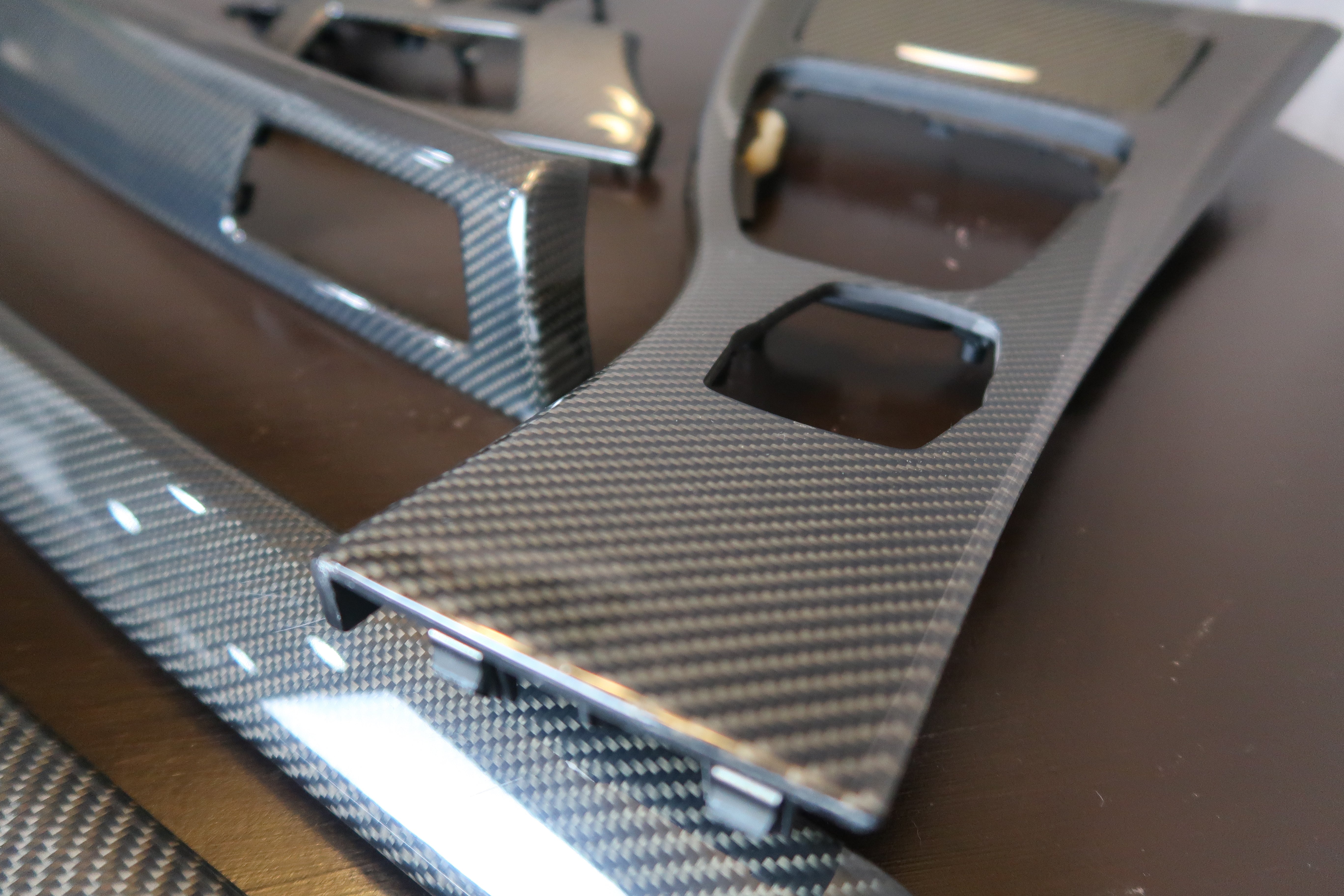 Carbon Fiber interior trim