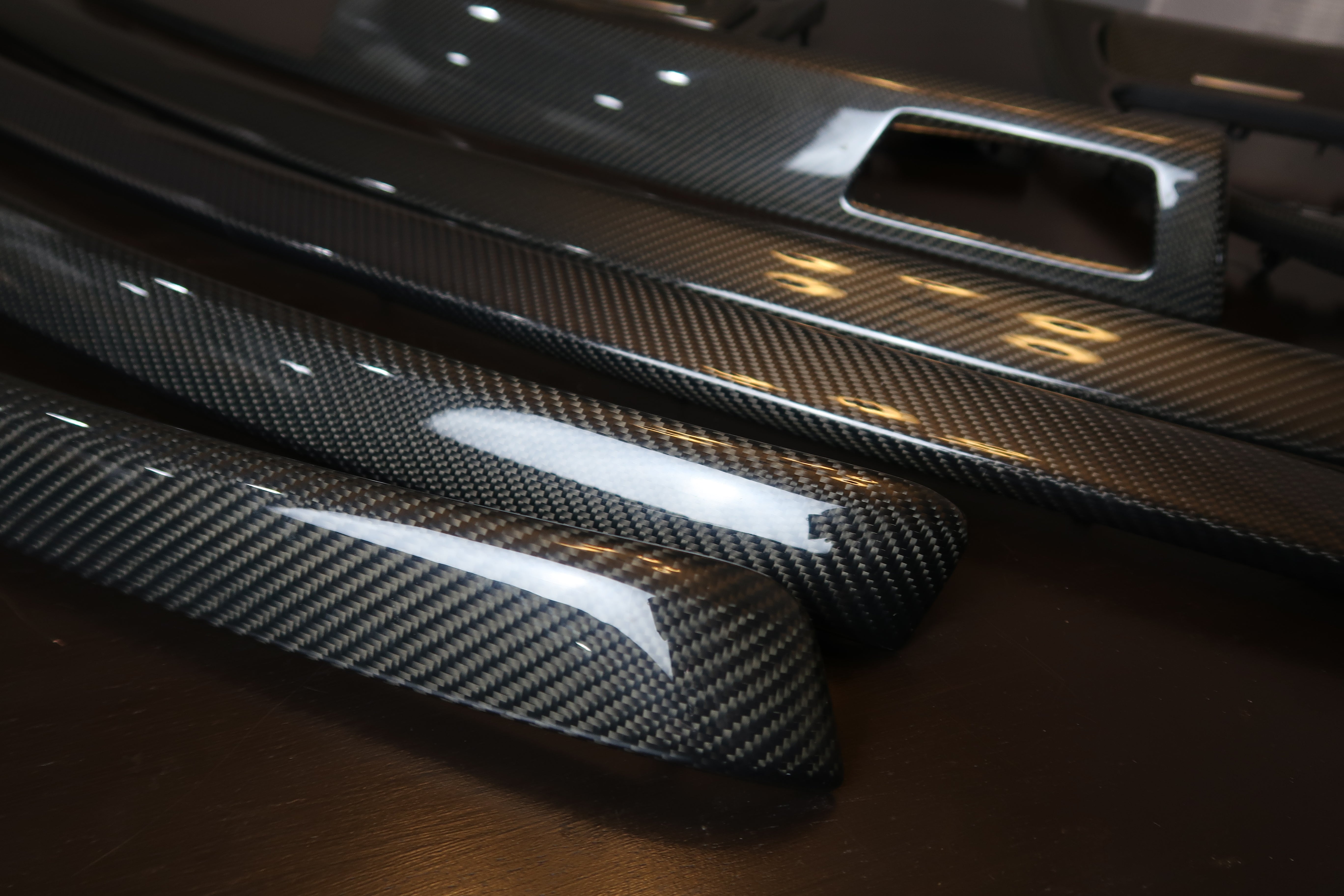 Carbon Fiber interior trim