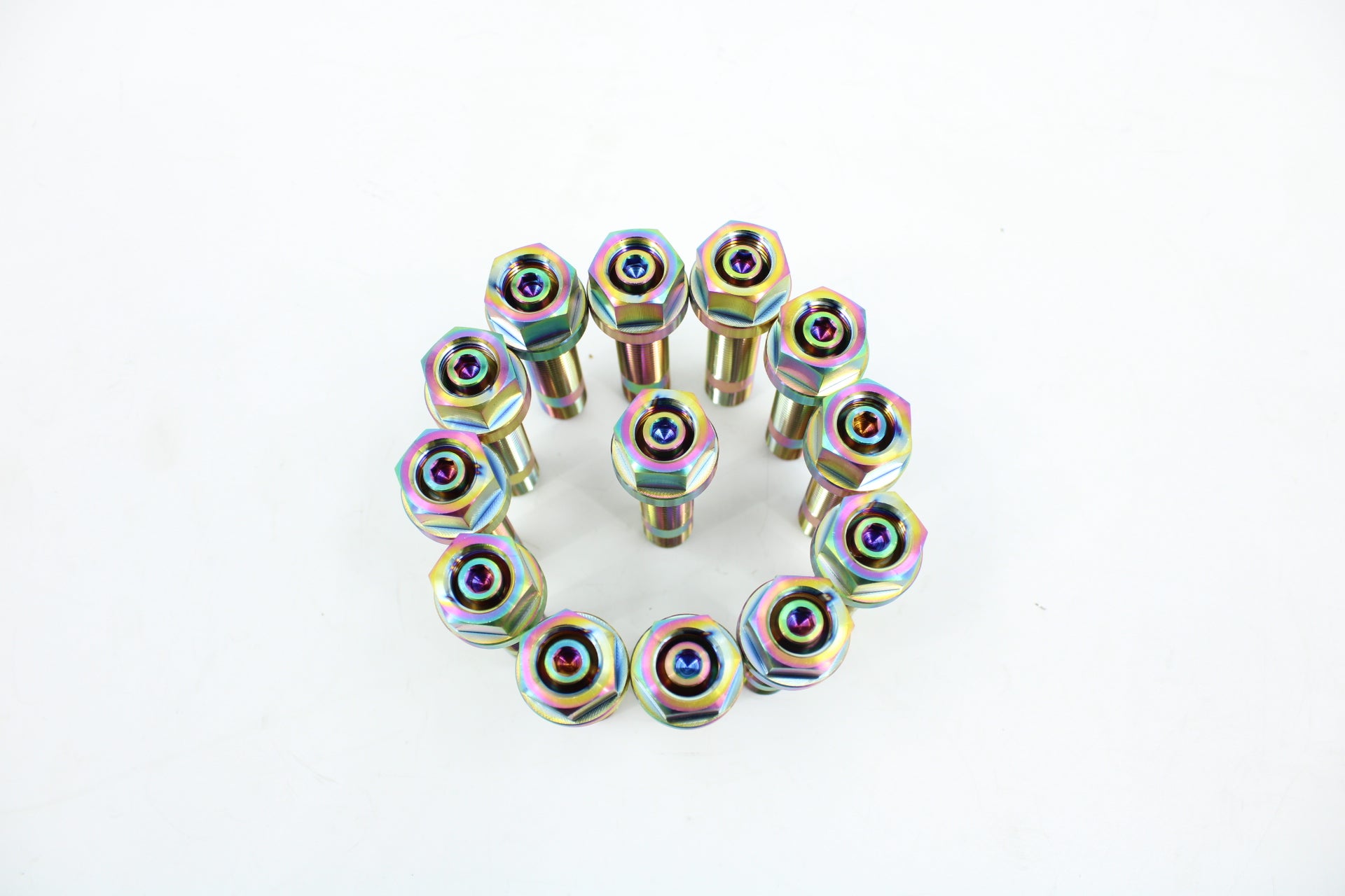 VTT M14/M12 Titanium Wheel Stud kits