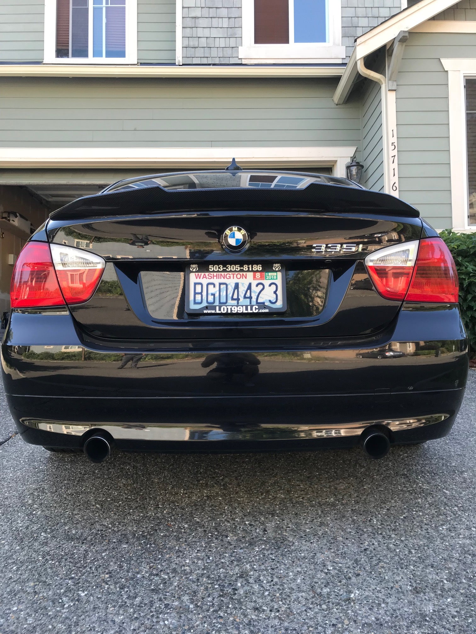 E9X Carbon Fiber V2 spoiler