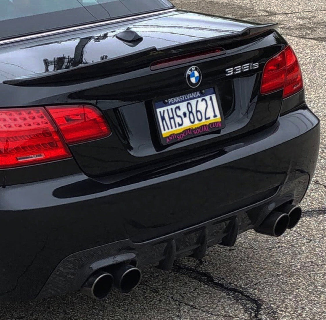 E9X Carbon Fiber V2 spoiler