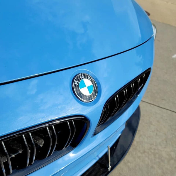 BMW Carbon Fiber Roundel Set