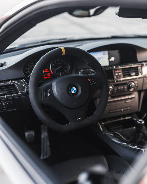 BMW M Performance Carbon Fiber Alcantara Manual shift knob