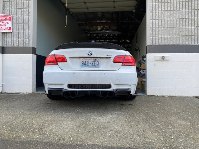 E92/E93 GTS Style Carbon Fiber Diffuser