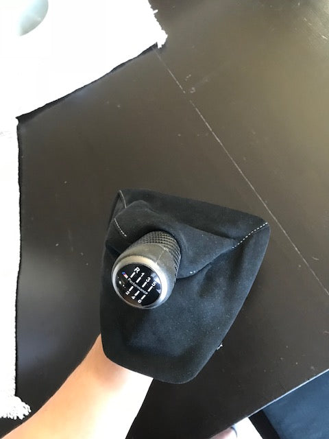 bmw m performance gear knob BMW M Performance Carbon Fiber Alcantara Manual shift knob