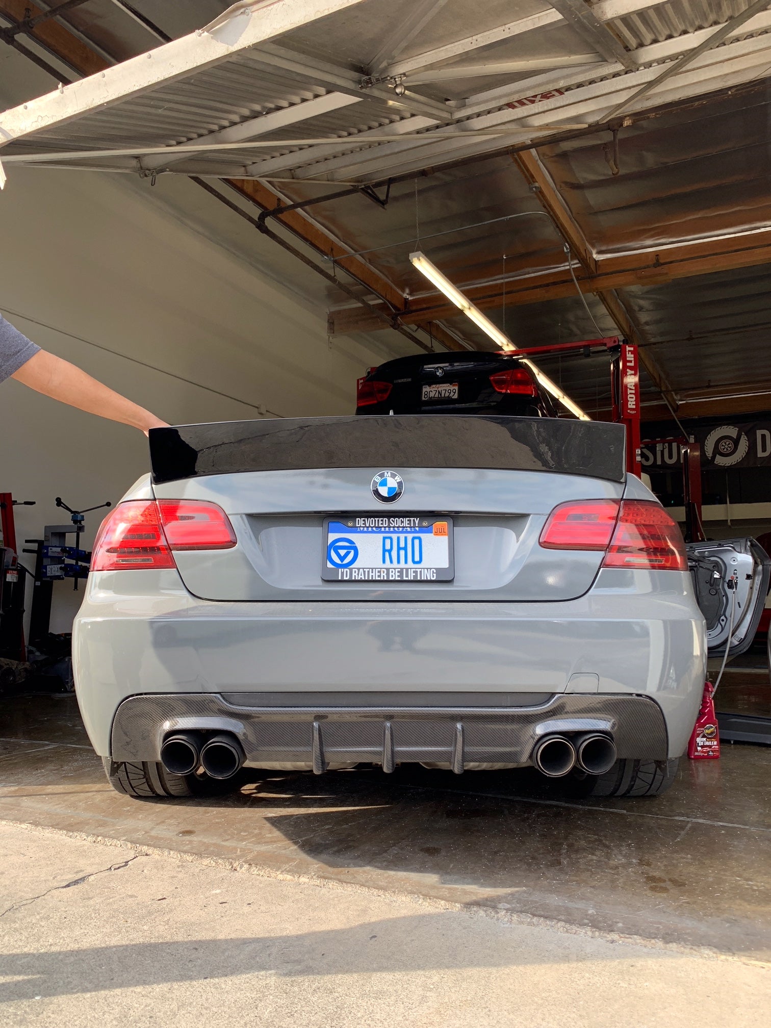 E92 Duckbill spoiler - 0