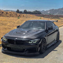 Carbon fiber M style mirror caps - F series-7