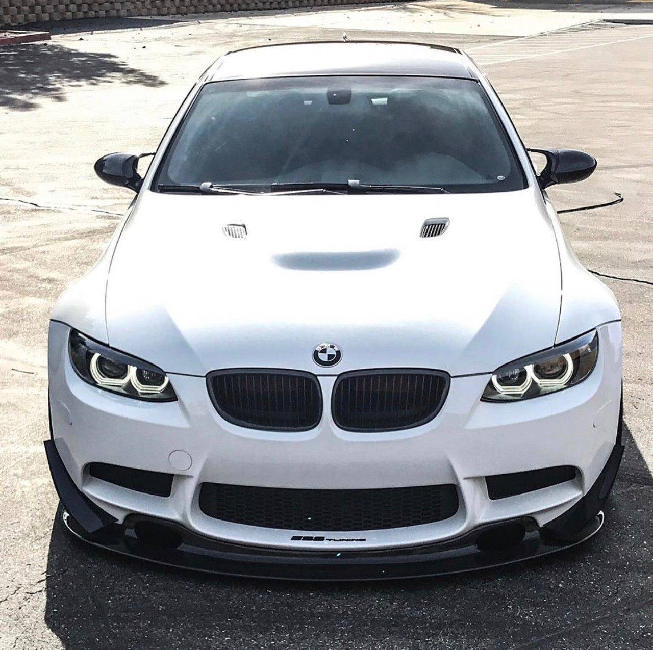 E9X M3 Carbon Fiber V2 GT4 Style Lip - 0