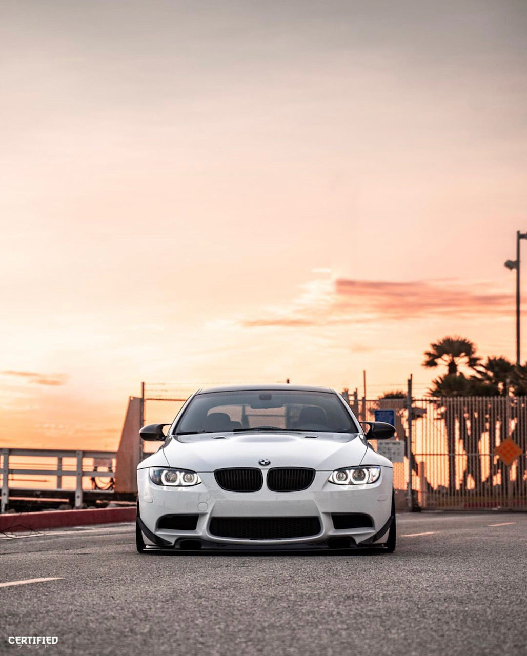 E9X M3 Carbon Fiber GT4 Style Lip