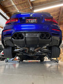 F8X M3 M4 4 pc Carbon Fiber Diffuser-14