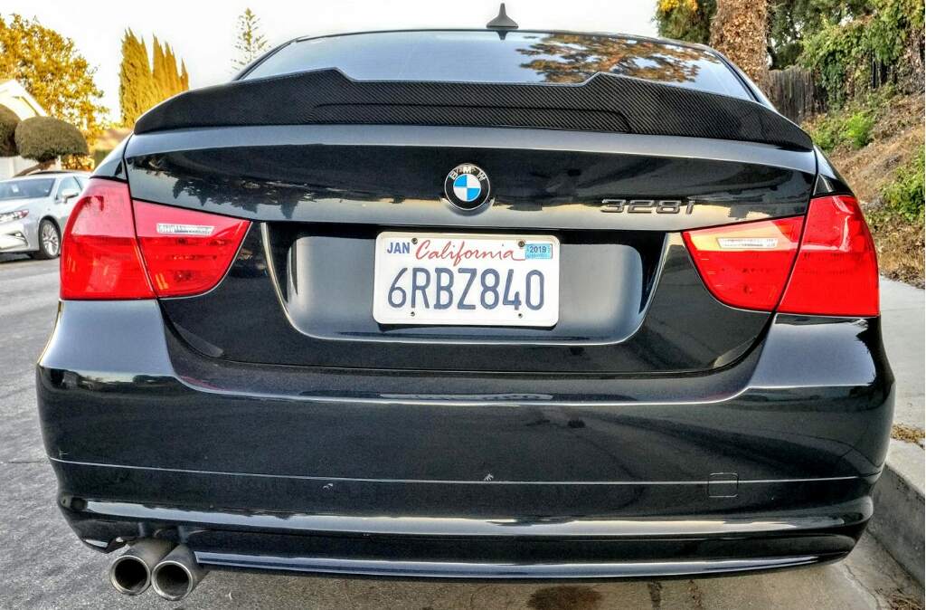 E9X Carbon Fiber V2 spoiler