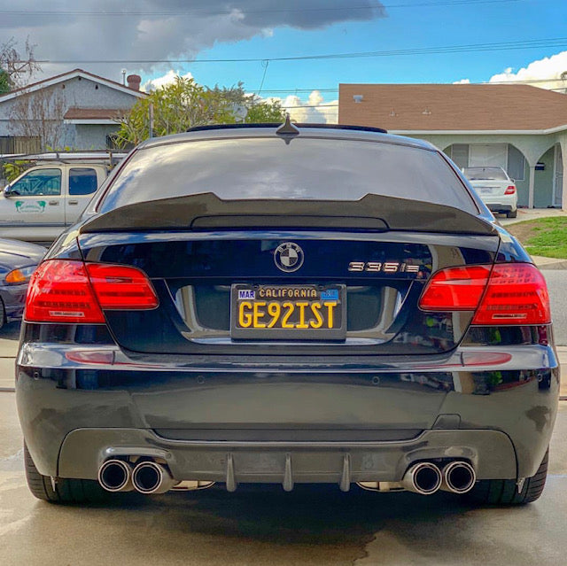 E9X Carbon Fiber V2 spoiler