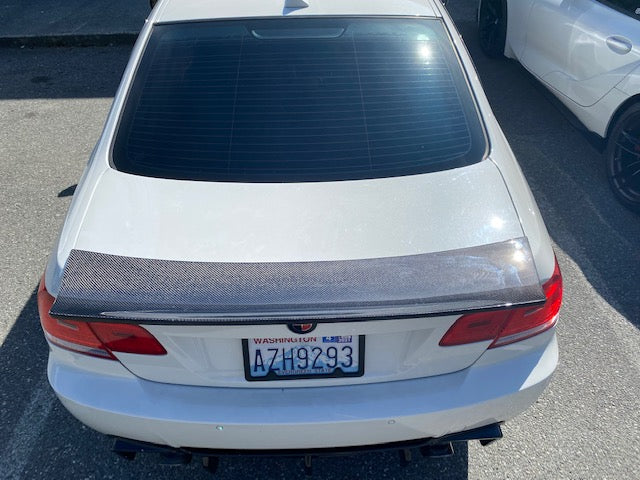 LB Style E92 Carbon Fiber Spoiler