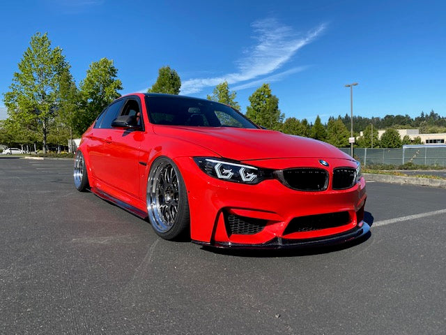 F8X M3 M4 PSM Style Carbon Fiber Side Skirt Extensions