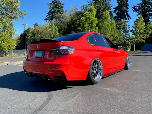 F8X M3 M4 Aggressive Carbon Fiber Side Skirt Extensions