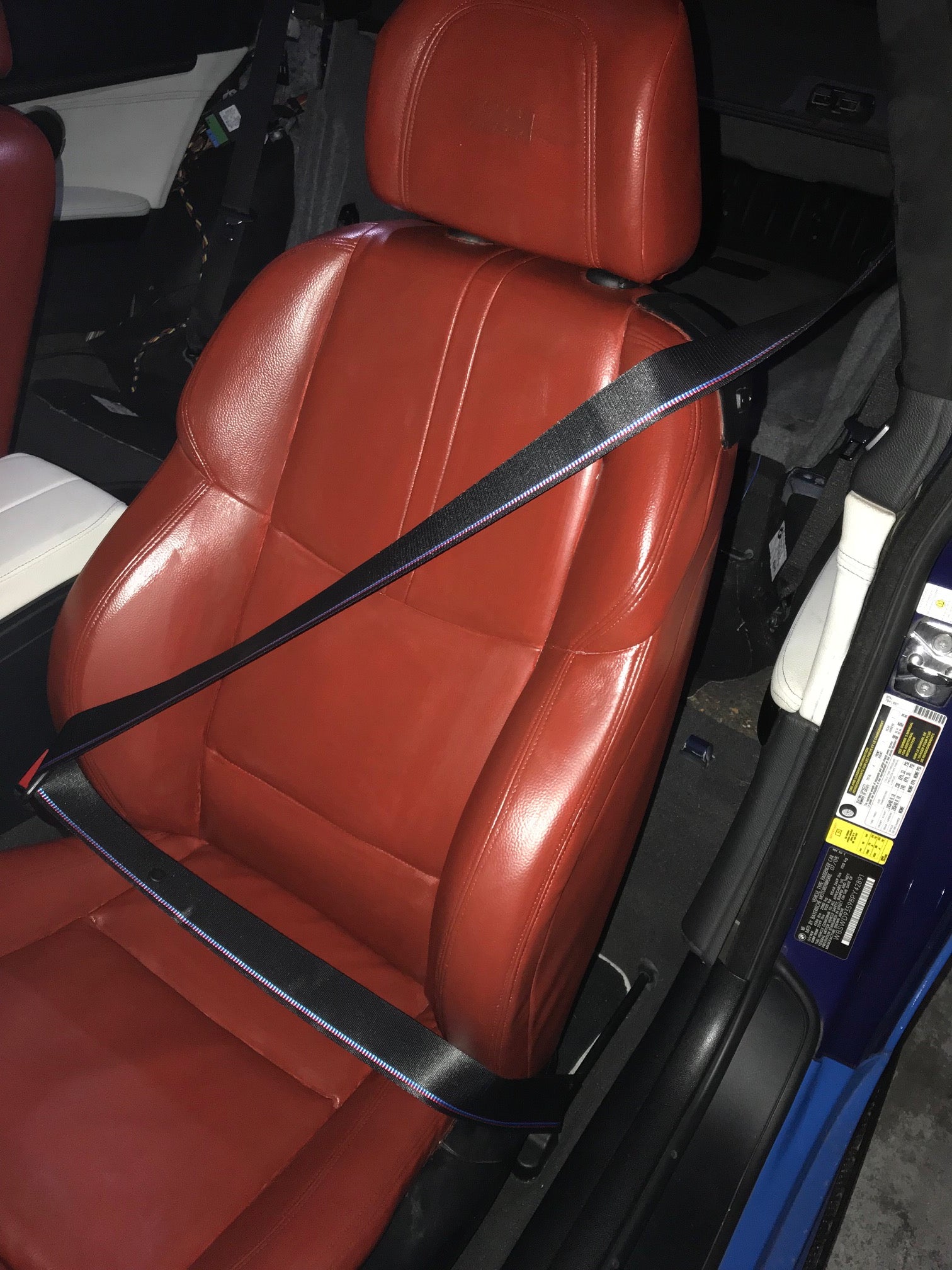 Custom Colored Seat Belt Service