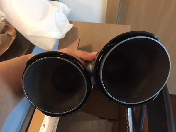 Carbon Fiber Slant Cut Exhaust Tips