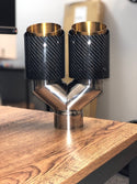 Carbon Fiber Slant Cut Exhaust Tips