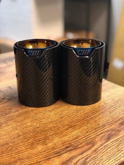 Carbon fiber M performance Style Exhaust Tips